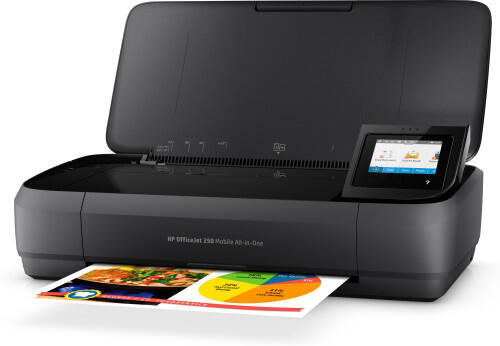 MultifunciÃ³n PortÃ¡til HP Officejet 250 Mobile AIO WiFi/ Negra