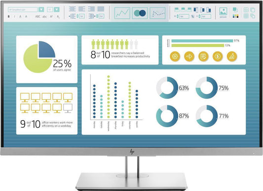 Monitor Recondicionado HP EliteDisplay E273  27" S/CABOS