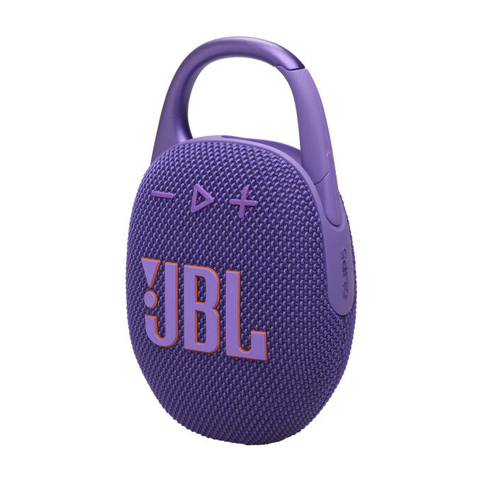 Coluna Portátil | JBL | Clip 5 | Bluetooth | IP67 | USB-C | Roxa