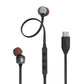 JBL EARPHONES TUNE T310 HIRES AUDIO & PURE BASS USB-C BLACK