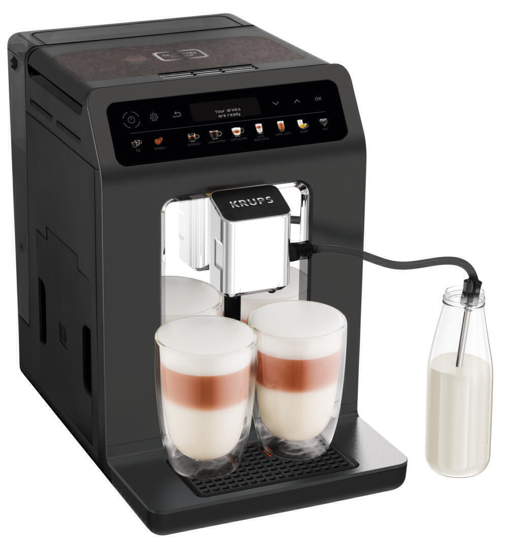 Máquina de Café Espresso | KRUPS | EA895N10 | 1450W | Preto e Prata