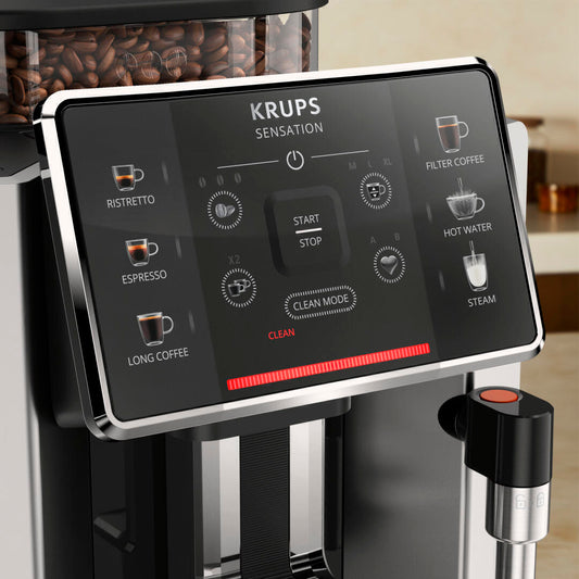 Máquina de Café Automática | Krups | Sen. EA910A10 | 15 Bares | Preto