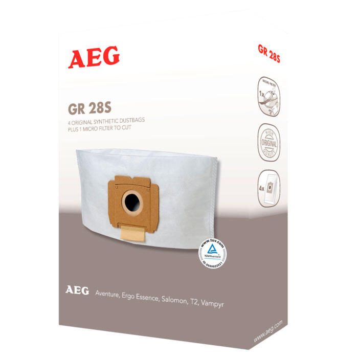 Sacos para Aspirador | AEG | VX3 Compact | 4 Unidades