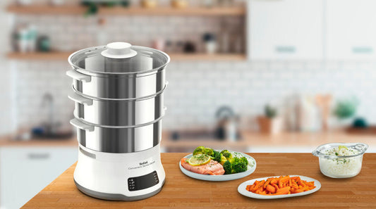 Vaporera de Cozinha | Tefal | Convenient Series Deluxe VC502D10 | Inox