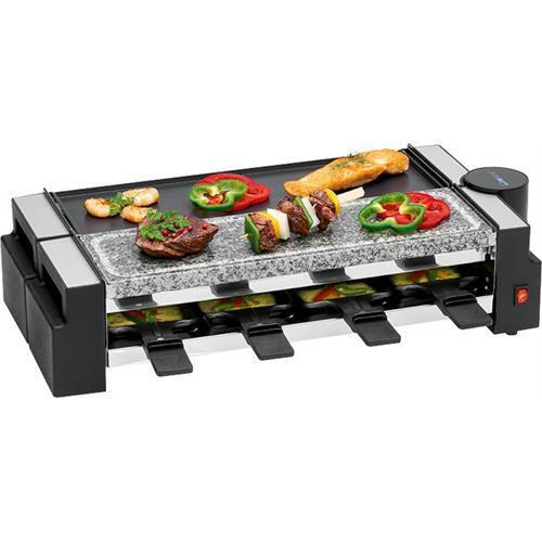 Raclette | Clatron | 1200W | 4 Personas | Pedra Inclusa