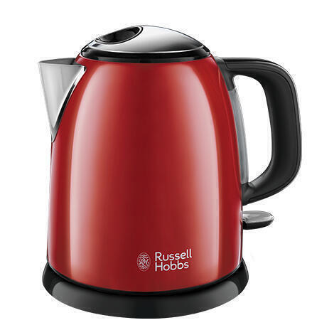 Jarro Elétrico | RUSSELL HOBBS | Mini 24992-70 | 0.5L | Preto e Prata