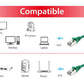 Patch Cable Cat.6 S/FTP HF green 7,5m