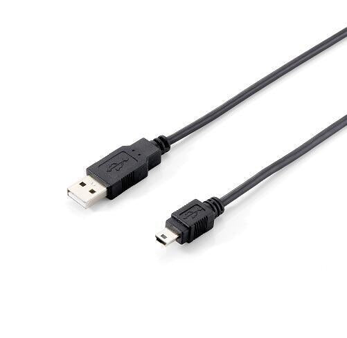 USB 2.0 Cable A->Mini5P 1,8m M/M, black