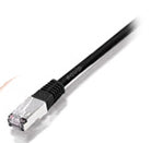 Patch Cable Cat.6 S/FTP HF black 1,0m