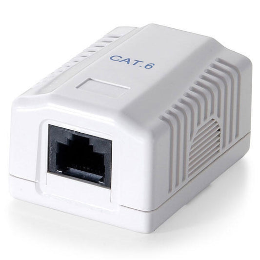 Caixa de Outlet | Marca Não Especificada | 1-Port UTP Cat.6 | Branco