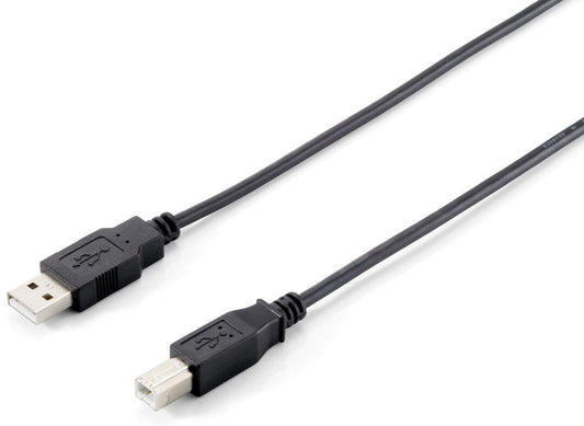 Cabo USB 2,0 | Marca | A/B M/M | Preto | 3 m | 128861