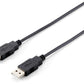 Cabo USB 2.0 Type A Macho > Type A Macho 3,0m black