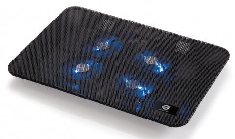 Base de Arrefecimento | Conceptronic | Cooling Pad 4 Ventoinhas