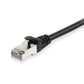 Cat.6A S/FTP Patch Cable, 2.0m, Black