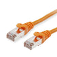 Cat6A S/FTP Patch Cable, 0.25m, Orange