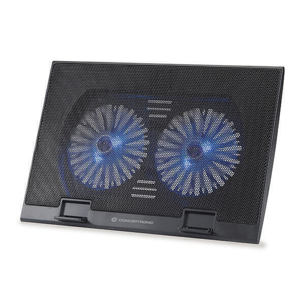 Base Conceptronic Notebook Cooling Pad, Fits up to 15.6", 2 Fans - THANA 02B