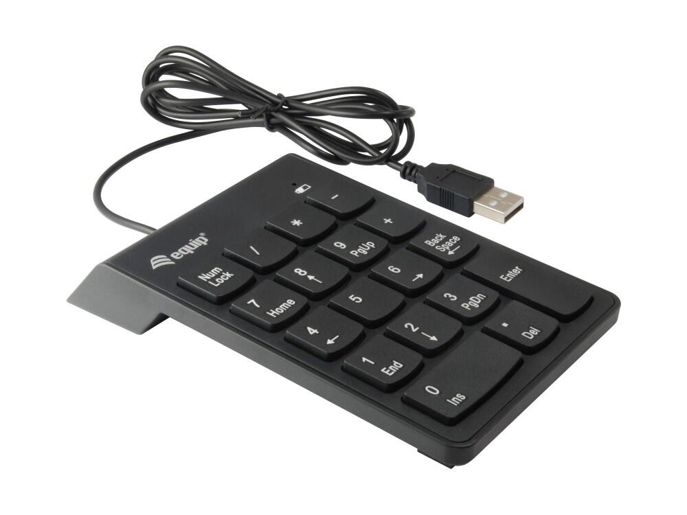 Teclado Numérico USB | Equip Life | 245205 | Preto