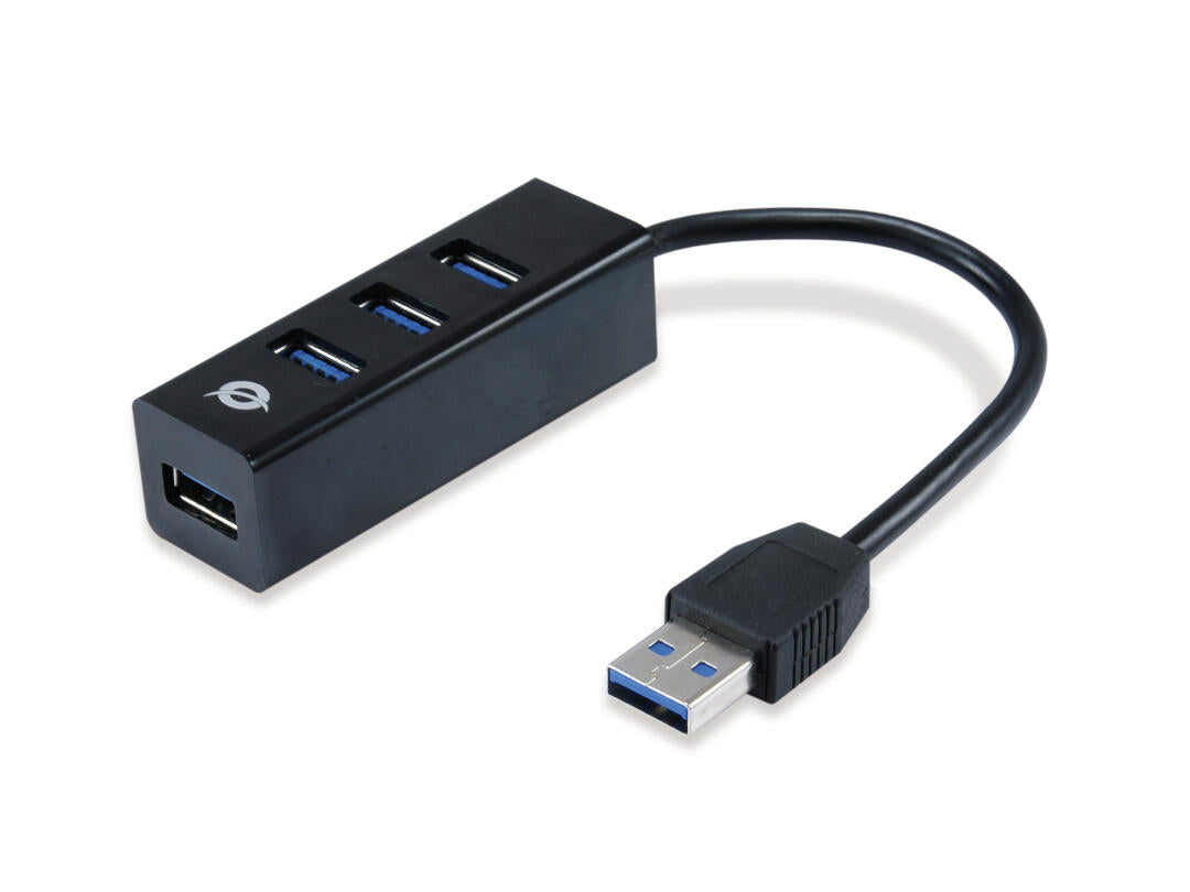 Hub USB 3.0 | HUBBIES TAIL | 4-Port | com Adaptador USB-C para USB-A