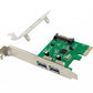 EMRICK 2-Port USB 3.0 PCIe Card