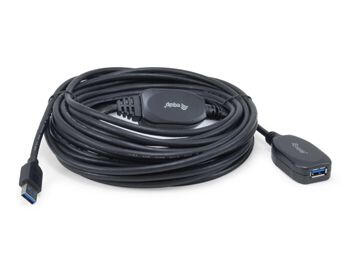 Cabo de Extensão USB 3.0 Ativo | Generic | 10.0m | Preto