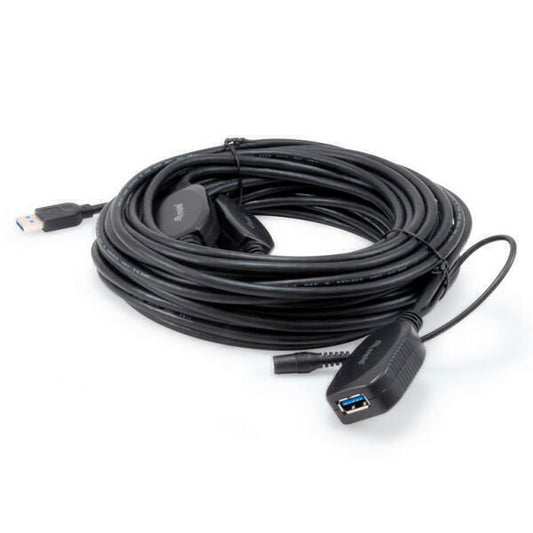 USB 3.0 Active Extension Cable, 15.0m - Black