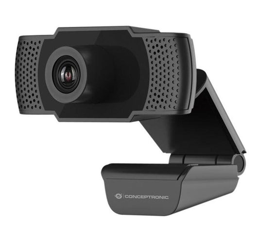 Webcam | Conceptronic | AMDIS 01B | Full HD 1080p | Foco Manual