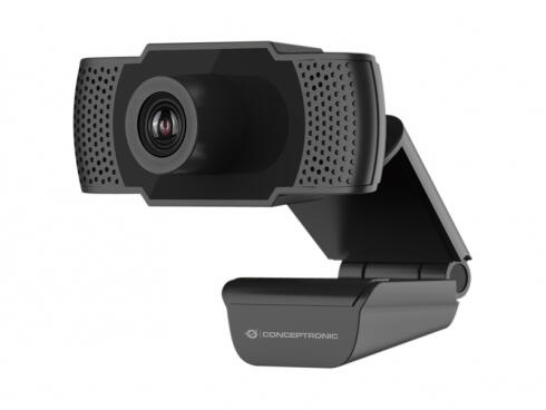 Webcam | Conceptronic | AMDIS 01B | Full HD 1080p | Foco Manual