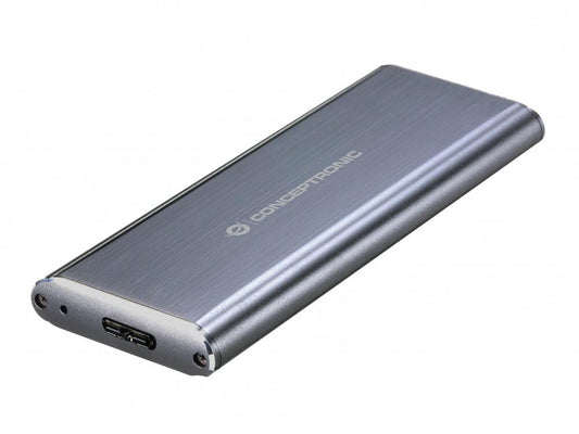 Caixa Externa SSD | DDE03G | M.2 SATA | USB 3.0 | Preto