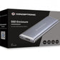 Caixa Externa SSD | DDE03G | M.2 SATA | USB 3.0 | Preto