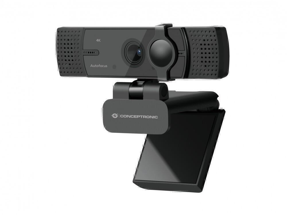 Webcam | Conceptronic | AMDIS 07B | Ultra HD 4K | Dual Micro | 2024