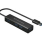 HUBBIES 4-Port-USB 3.0-Hub und OTG-Adapter fur USB-C - HUBBIES06B