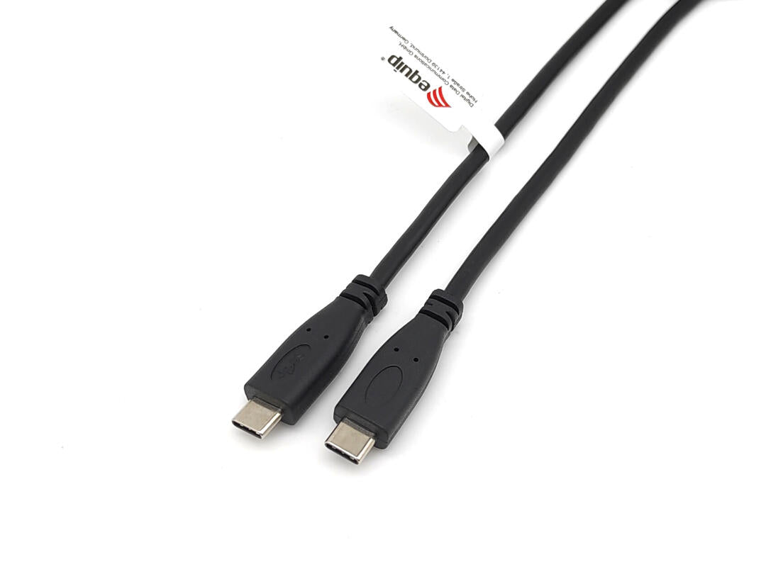 USB 2.0 C to C Cable, M/M, 3.0m, Black, 480M transfer