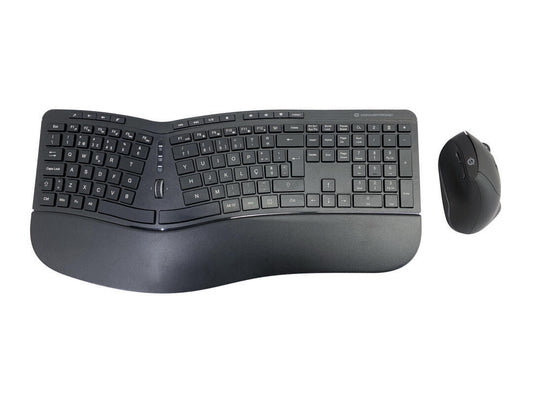 ORAZIO ERGO Wireless Keyboard and Mouse Combo, Portuguese layout