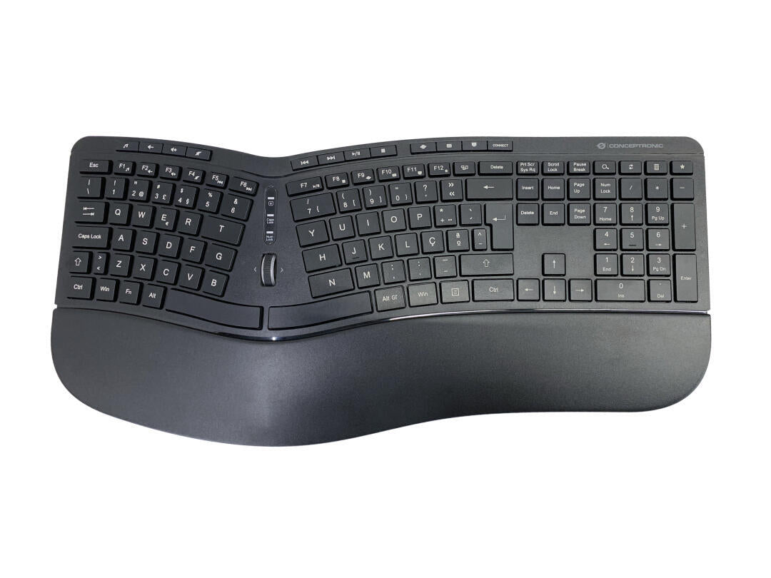 Teclado Ergonómico e Rato Vertical Sem Fios | Conceptronic | Orazio