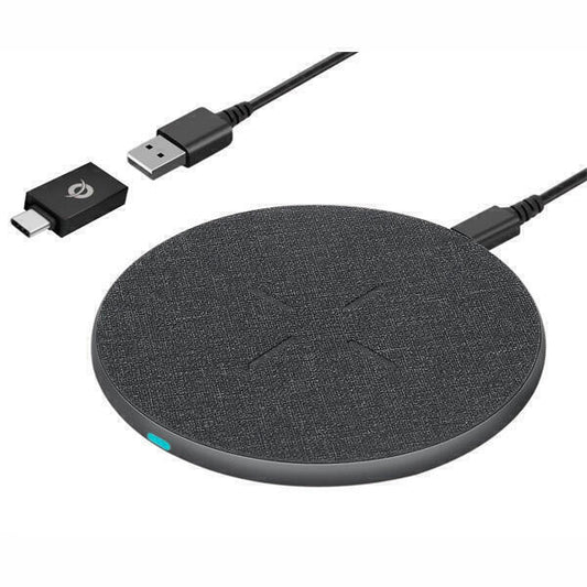 15W Wireless Charger with USB-C to USB-A Adapter - GORGON03G