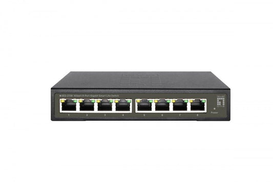 LEVELONE HILBERT SWITCH 8-PORT GIGABIT SMART LITE