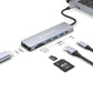 CONCEPTRONIC DOCK USB-C HDMI 3xUSB3 CARD READER PD 100W