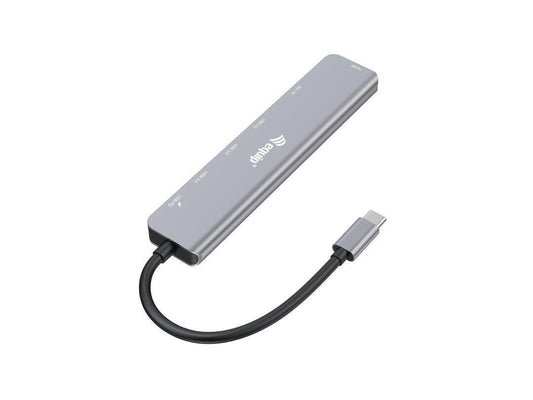 Dock USB-C | Equip | 7 em 1 | HDMI 4K | 3x USB3.2 | Micro SD | 100W P