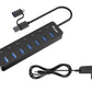 7-Port USB 3.2 Gen 1 Hub with Power Adapter