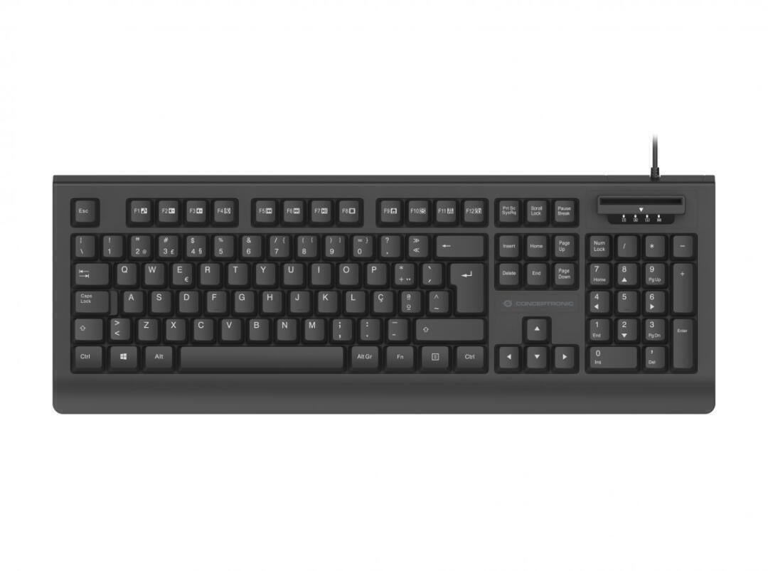 Teclado | Conceptronic | Kayne | com Leitor Smart Card