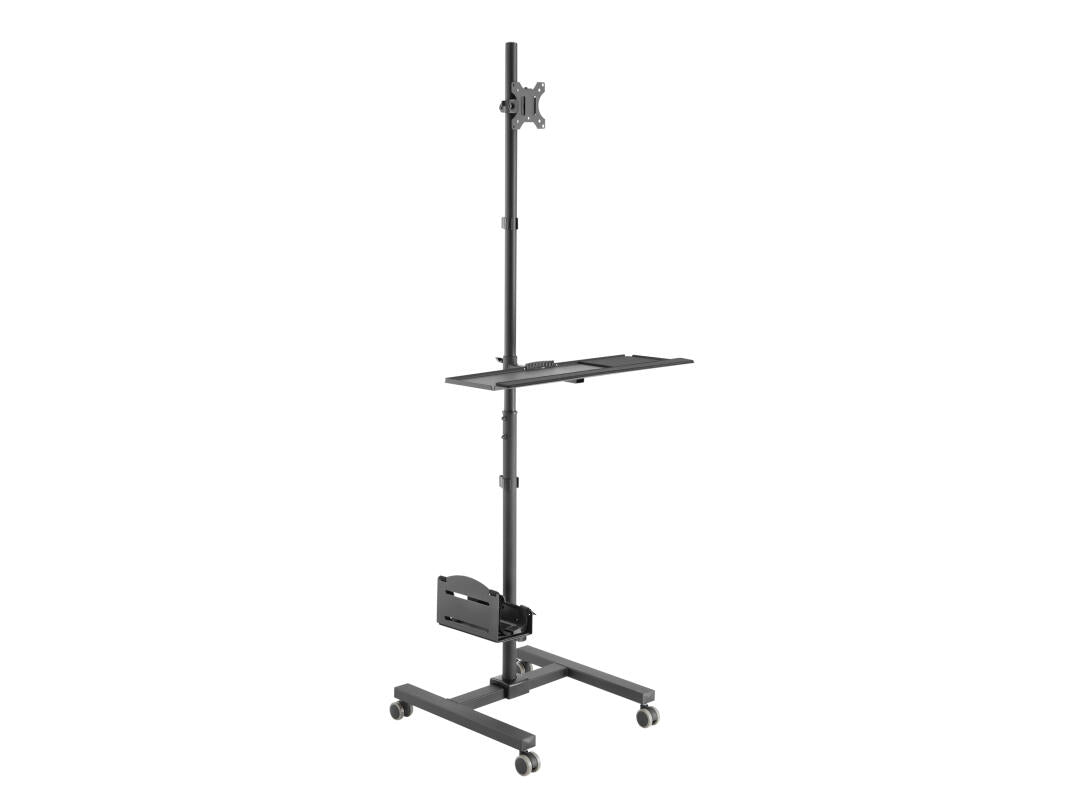 Posto de Trabalho Móvel | Equip Ergo | 17"-32" | 650171 | Ajustável