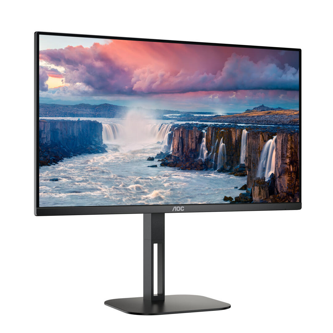 Monitor AOC | 24V5C/BK | IPS 24" FHD 16:9 HDMI DP USB-C Colunas HAS