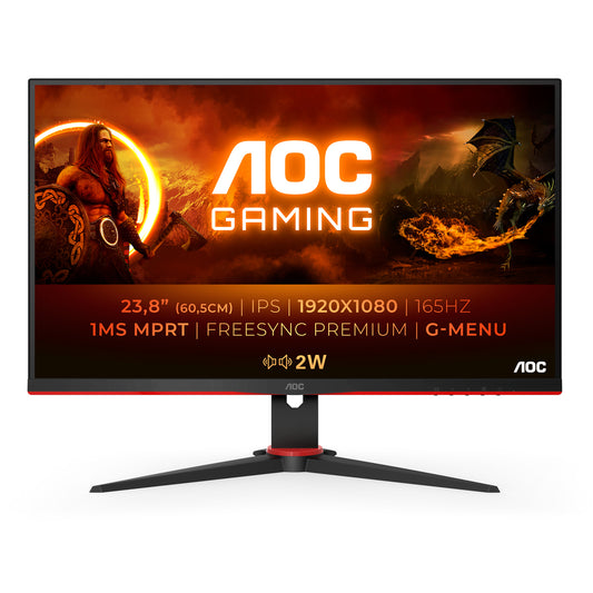 Monitor AOC Gaming 23.8" 24G2SPAE/BK IPS FHD 165Hz 1ms Free