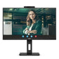 AOC MONITOR IPS 24" (23.8) 16:9 FHD HDMI DP USB COLUNAS WEBCAM HAS PIVOT 24P3QW