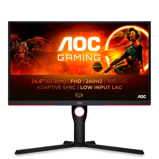 Monitor AOC Gaming 24.5" 25G3ZM/BK VA FHD 240Hz 0.5ms FreeS