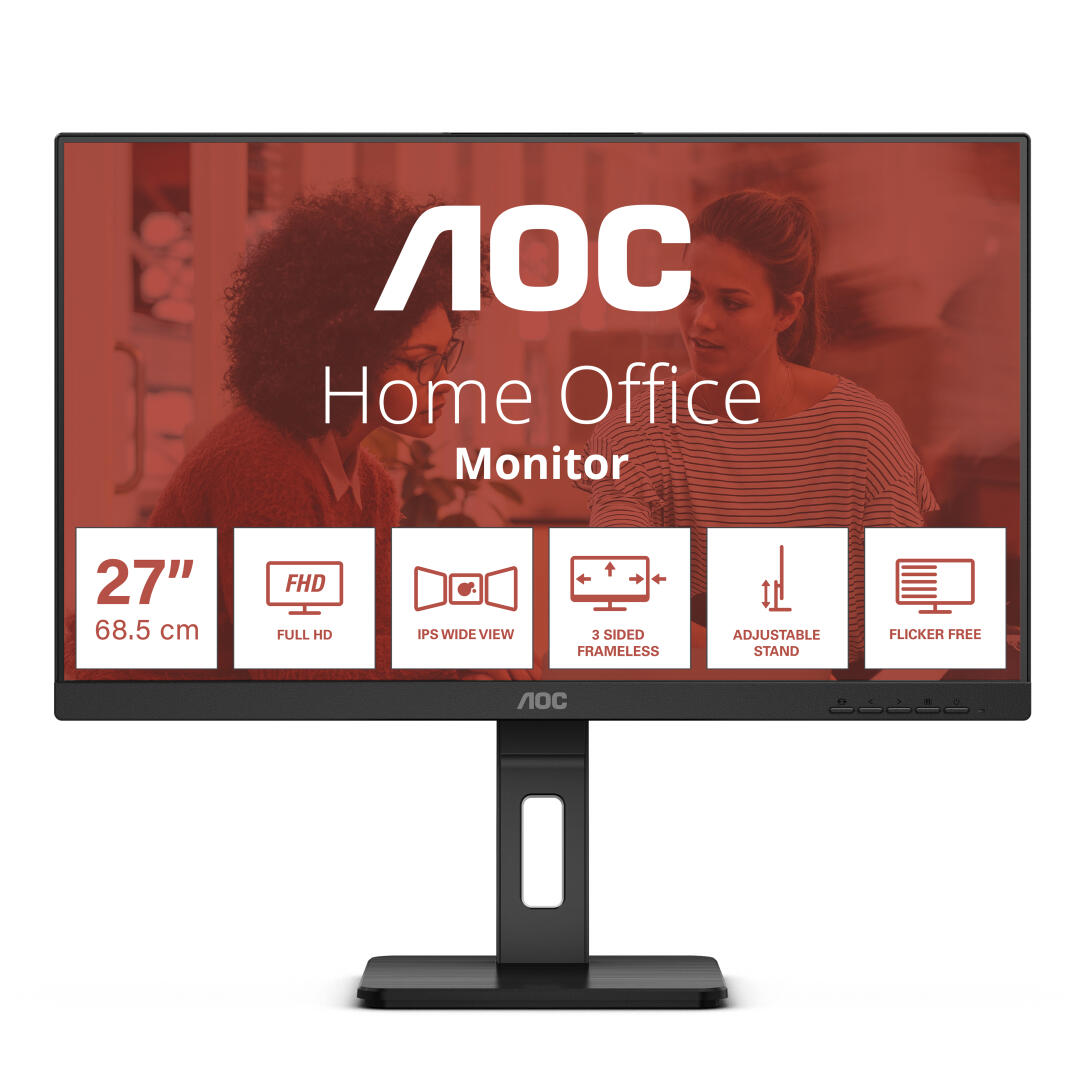 Monitor AOC VA | 27E3QAF | 27" FHD | HDMI DP | 16:9