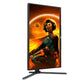 Monitor AOC | Q27G3XMN/BK | IPS 27" QHD 16:9 1ms 180Hz HDMI DP HAS