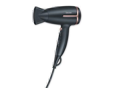 Secador de Cabelo Beurer HC-25 | 1600W | Iónico | Preto