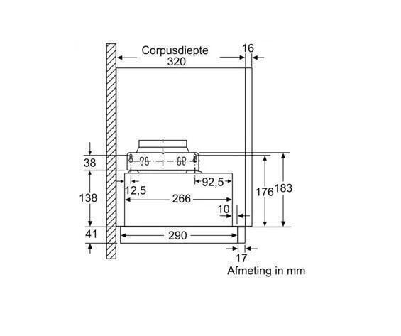 Exaustor de Cozinha | Siemens | iQ100 LI64MB521 | 60cm | Inox