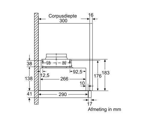 Exaustor de Cozinha | Siemens | iQ100 LI64MB521 | 60cm | Inox